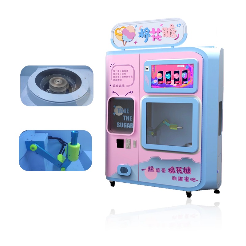Candy Vending Machine - Автоматический аппарат для производства сахарной ваты,