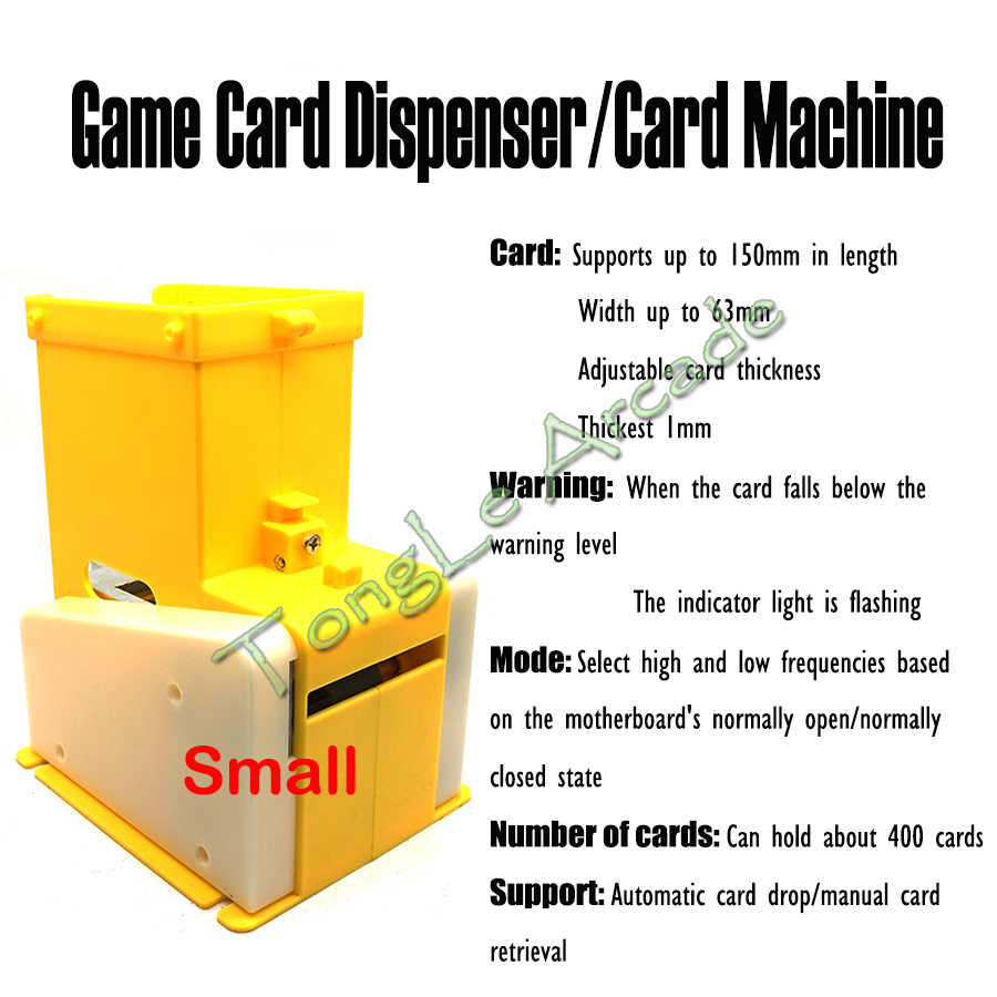 Arcade Card Vending Machine - Карточный диспенсер для монетоприемных аппаратов: принимает