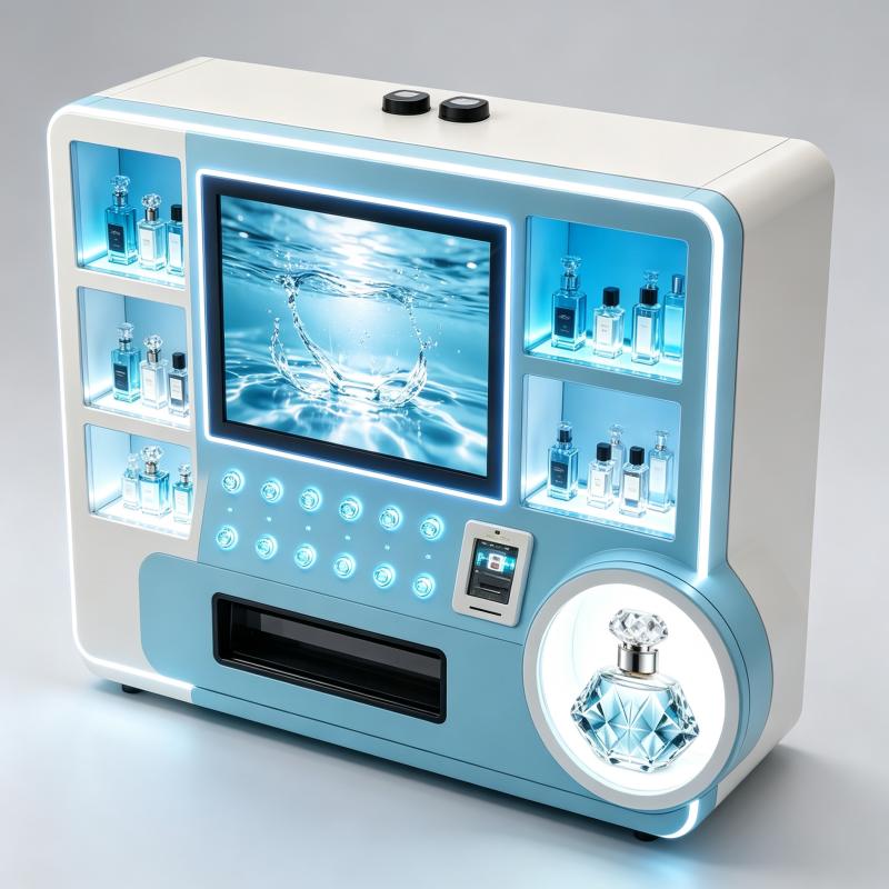 Vending Machine Qr Code - Автоматический парфюмерный вендинговый аппарат с сенсорным