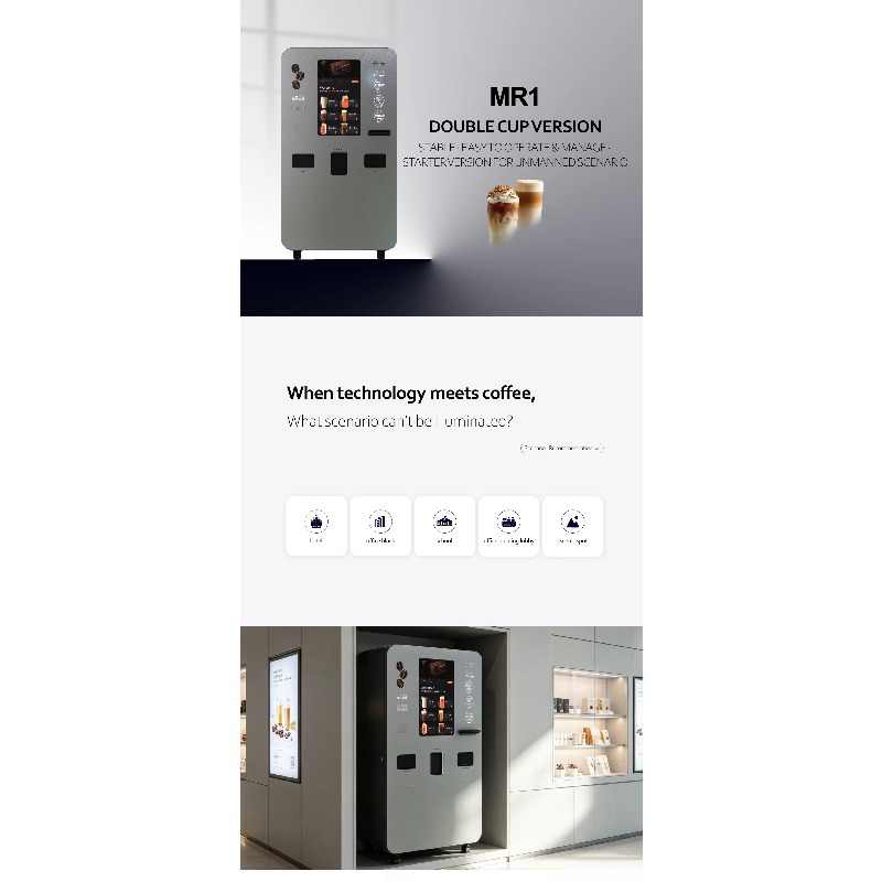 Новый вендинговый аппарат для  – обзор и цена Vending Machine Qr Code