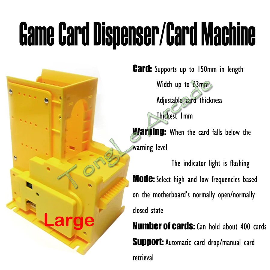 Карточный диспенсер для монето – обзор и цена Arcade Card Vending Machine