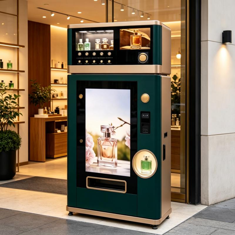 Автоматический парфюмерный вен – обзор и цена Vending Machine Qr Code
