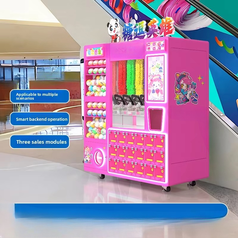 Автомат самообслуживания «три  – обзор и цена Candy Vending Machine